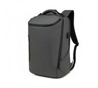Wzmzjy Laptop Backpack Laptop Bag Computer Backpack Travel Backpack With Curved Shoulder Straps And Structured Shell For Protection suitable for commuting, Grey, Grey, 19