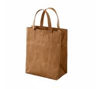 Wzmzjy Recycled Material Tote Featuring Vintage Style Textile Durability And Utility For Books And Documents Suitable For Life Education, L