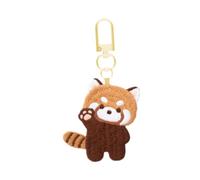 Wzmzjy Red Panda Keychain - A Great Bag Accessory and A Gift for Thanksgiving, Style D