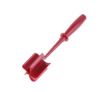 WzNzNkJ Meat Chopper, Round Beef Masher with 5-Blade Head，Potato mashers, Heat Resistant Meat Chopper, Multifunctional Heat Resistant Masher Non Stick Mix Chopper (red)
