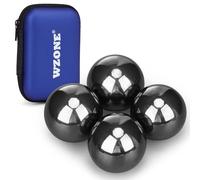 Wzone 3cm Balls Ferrite Magnet, 4 Pack Magnetic Balls Stress Relief Anti Stress Sphere Magnets for Office Home, Fun and Creative
