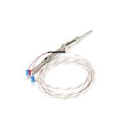 WZPT-01 Compression Spring M12 PT100 Type With Wire Cable Thermocouple Temperature Sensor 1Pcs(PT100 1M M12)