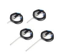 WZPT-03 PT100 M12 Type Wire Cable Probe Thermocouple Temperature Sensor For Temp Controller 1Pcs(PT100 2M M12,50mm)