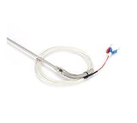 WZPT-03 PT100 M8 Threaded Type Probe Temperature Sensor Thermocouple With 3 Wire Cable 1Pcs(PT100 Type M8 8m,200mm)