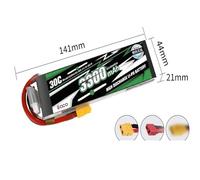 WZQOZSH For Gens ACE 3300mAh 4S 30C 4000mAh 2S 7.4 14.8V Avionics With T/XT60 Plug Model Airplane Lithium Battery(3300mAh 30C 3S XT60)