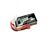 WZQOZSH For Gens ACE 350mAh 450mAh 800mAh 1000mAh 1300mAh 1650mAh 2S 3S 7.4V 11.1V 30C 45C Lipo Battery with T/XT60 Plug for FPV RC Drone(1300mAh 2S 7.4V 30C)