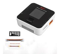 WZQOZSH For ISDT Q6 for Nano 8A 200W DC 2-6S LCD Display Digital Smart Battery Balance Charger Li-Po for Li-Hv Li-Ion Li-Fe NiMH Ni-Cd Pb(Q6 nano with XT30)