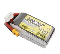 WZQOZSH For TATTU for R-LINE 1.0 14.8V Lipo Battery 650mAh 95C For RC Helicopter Quadcopter FPV Racing Drone 4S Drones(1Pcs With XT30)