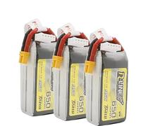 WZQOZSH For TATTU R-LINE 1.0 650mAh 14.8V 95C for Lipo Battery With XT30 For RC Helicopter Quadcopter FPV Racing Drone 4S