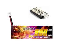 WZQOZSH For TREANTY 1S 4.35V HV for Lipo Battery3.8V 900mAh 70C/140C With Charger For Emax for Tinyhawk King Kong Ldarc for TINY7 FPV Drone PH2.0 Plug(1Pcs H4.35V)