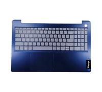 Wzqrps New Replacement for Lenovo ideapad 3-15ADA6 3-15ITL6 3-15ALC6 Laptop Upper Case Palmrest Backlit Keyboard W/Fingerprint Touchpad Assembly Part 5CB1B65660 5CB1B62097 Blue