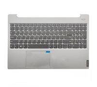 Wzqrps New Replacement for Lenovo Ideapad S340-15IWL S340-15API S340-15IIL S340-15 81N8 Laptop Upper Case Palmrest Backlit Keyboard Touchpad Assembly Part 5CB0S18817 5CB0S18691 5CB0S18660 (Sliver)