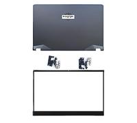 wzqrps Replacement Laptop LCD Cover Back Rear Top Lid with Hinges and Front Bezel Frame for MSI 9S7-17K314 GE76 GP76 Raider 11UG/11UH/11UE(MS-17K3) Blue