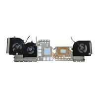 WZQYGUC Laptop parts CPU+GPU Cooling Fan for MSI Creator Z16 A11UET MS-1571 Series BS5405HS-U4W BS4505HS-U5C 1571-G-CCW