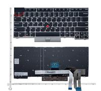 WZQYGUC Laptop parts US keyboard for Lenovo E480 E485 E490 E495 E490S L380 L480 L390 L490 R480 R490 T480S T490 T495 T14/T14 Gen 1 S2 2018/S2 3rd(GOLD)