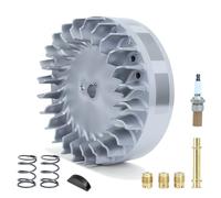 Wzrasmiles 212cc Aluminum 10krpm Flywheel Compatible with Predator 212cc 196cc 224cc 60363 Only Hemi engine for GX160 GX200 and Coleman Mini Bike CT200U BT200X Baja Warrior MB200