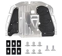 Wzrasmiles Engine Splash Guard with mounting Screws Compatible with Honda Civic 2016-2021,Replace: 74110-TBA-A00 74112-TBA-A00 90674-TY2-A01