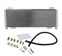 WZruibo 40k Transmission Oil Cooler Kit Compatible with Heavy Duty 40,000 GVW Max Low Pressure Drop Trans Cooler with Mounting Hardware, Towing Applications and Advanced Cooling Protection #LPD47391