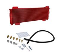WZruibo 40k Transmission Oil Cooler Kit Compatible with Heavy Duty 40,000 GVW Max Low Pressure Drop Trans Cooler with Mounting Hardware, Towing Applications and Advanced Cooling Protection #LPD47391