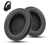 Wzsipod Beats Studio Pro Wireless Noise Cancelling Headphones Replacement Earpads, Soft Protein Leather Earpads, Noise Isolating Foam (Black)