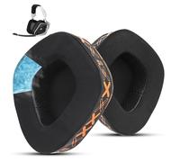 Wzsipod Cooling-Gel Ear Pads for Corsair Void Pro/Elite/RGB/SE/USB/Void v2/Wireless - Cool and Improved Comfort, Compatible with Void Pro RGB, Void Elite RGB, Void Surround (black gold)