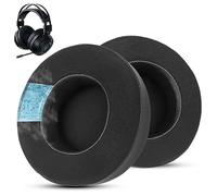 Wzsipod Cooling Gel Earpads for Razer Nari Series - Ultimate Comfort Protein Leather and Durable Clothes - Easy Installation - Memory Foam Pads - Black