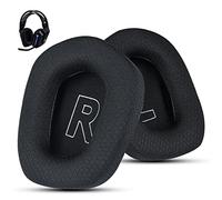 Wzsipod Fabric Replacement Ear Pads for Logitech G733 Gaming Headset, Also Fit Logitech G335 Wireless Headphone, EarPads Accessories with Soft Mesh Fabric & Isolation Foam (Black)