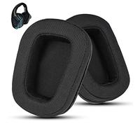 Wzsipod Fabric Replacement Ear Pads for Logitech G933 Gaming Headset, Also Fits G935 G930 G635 G633 G633S G533 G430 G431 G432 G433 Headphone, Mesh Earpad for G332 G230 G231 G233 Headset (Black)