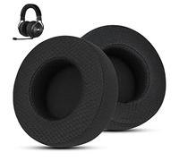 Wzsipod replacement ear pads for Corsair Virtuoso - Superior wearing comfort thanks to breathable material, compatible with Virtuoso RGB Wireless/SE/XT (Black)