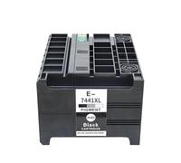 WZSZYNSXHG C13T865140 T8651 8651 8651XL T7441XL Black Ink Cartridge | Fit For Epson Workforce Pro 5690 5190 M4015DN M4521(3PCS 7441XL)