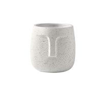 WZTHLF Flower Plant Pots Indoor,Nordic Human Face Ceramic Vase Flowerpot Succulent Green Plant(White,12cm)