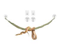 Wzttdm Snake Climbing Rope, Snakes Enrichment Toys, Ball Python Tank Accessories, Snake Enclosure Decor for Ball Python Small Reptile