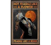 WZVZGZ Children Poster Hippie Witch Art Love Witch Poster Metal Tin Sign Kitchen Pub Funny Novelty Coffee Bar Restroom Club 12x8 Inch Garden Farm Man Cave