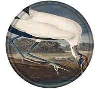 WZVZGZ Metal Round Tin Sign Wood Ibiss Antique Tin Sign Bar Poster Metal Wall Art Vintage Tin Sign Metal Tin Sign Plaque Suitable For Home Club Garage Kitchen Bar Country Cottage Restaurant 12x12 Inch