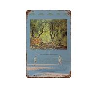 WZWTYSM Call Me by Your Name(1) Iron Sheet Painting Iron Sheet Painting Rust Poster Decorative Characters Film Iron Sheet Artist House Decorative Paintingstyle-2930x20cm