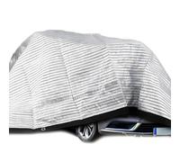 WZWZEN Car Camping Cover Aluminet Sun Cloth, Reflective Sun Shade Mesh Tarp, Sun Block Car Cover Pet Cover, UV Resistant, For Patio Garden Pet Balcony Car Camping(4x5.0m/13.2x16.5ft)