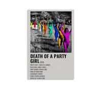 WZXGYM Death Of A Party Girl TV GirlDecorative Poster Waterproof Oil Painting Cloth Modern Art Home Furnishings Bedrooms Offices Walls Excellent Gift Items20x30inch(50x75cm) Unframe-style