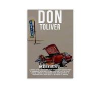 WZXGYM Don Toliver Heaven Or Hell Decorative Poster Waterproof Oil Painting Cloth Modern Art Home Furnishings Bedrooms Offices Walls Excellent Gift Items 24x36inch(60x90cm) Unframe-style
