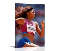 WZXGYM Gabrielle Thomas Decorative Poster Waterproof Oil Painting Cloth Modern Art Home Furnishings Bedrooms Offices Walls Excellent Gift Items 20x30inch(50x75cm) Frame-style