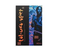 WZXGYM Lil Uzi Vert Luv Is Rage 2Decorative Poster Waterproof Oil Painting Cloth Modern Art Home Furnishings Bedrooms Offices Walls Excellent Gift Items08x12inch(20x30cm) Unframe-style