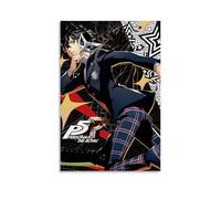 WZXGYM Persona 5 Decorative Poster Waterproof Oil Painting Cloth Modern Art Home Furnishings Bedrooms Offices Walls Excellent Gift Items 24x36inch(60x90cm) Unframe-style-44