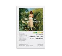 WZXGYM To Love in The 21st Century-Lyn LapidDecorative Poster Waterproof Oil Painting Cloth Modern Art Home Furnishings Bedrooms Offices Walls Excellent Gift Items20x30inch(50x75cm) Unframe-style