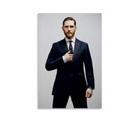 WZXGYM Tom HardyDecorative Poster Waterproof Oil Painting Cloth Modern Art Home Furnishings Bedrooms Offices Walls Excellent Gift Items08x12inch(20x30cm) Unframe-style