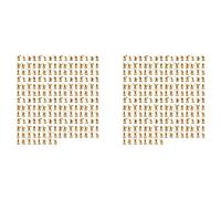 Wzxksoac 1:72 400x Plastic Ancient Figures Toy Soldiers Men Swordsman Action Figure DIY War Scene Toys Gold