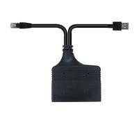 Wzxksoac 1 to 4 Gigabit Ethernet Splitter RJ45 Splitter Network Cable Splitter 1000Mbps High Speed LAN Network Splitter Male Easy Install Easy to Use