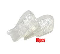 Wzxksoac 10 Pair Clear Silicone 5-Layer Shoes Inserts Height Insoles Pads