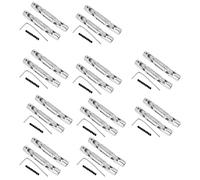 Wzxksoac 10 set Crawler Car Metal Driving Shaft Upgrade Part Bottom Rc Truck for 1/16 1/24 Toy Car Accessory