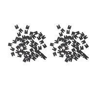 Wzxksoac 100 Pcs 2.54mm Jumper Cap Mini Jumper Short Circuit Cap Connectors