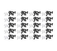Wzxksoac 100 Pcs Plastic Mounting Clip for 4 Way CPU Coolers