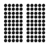 Wzxksoac 100 Pcs Sponges Protective Measures Soft Black Ear Cover Cushion for Headphone 5cm